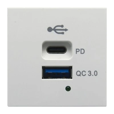 45 W-os USB A USB C töltő