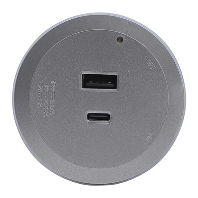 Forgatható Power Track USB töltő